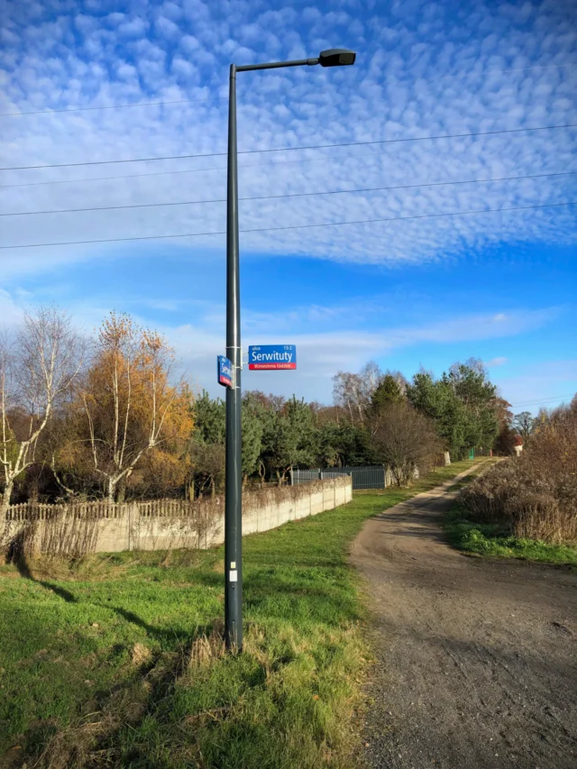 Oświetlenie by Agra Łódź ul. Serwituty