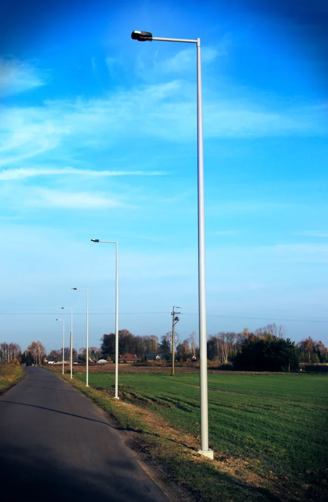 Kompozytowe Słupy Oświetleniowe Uliczne Mykanów